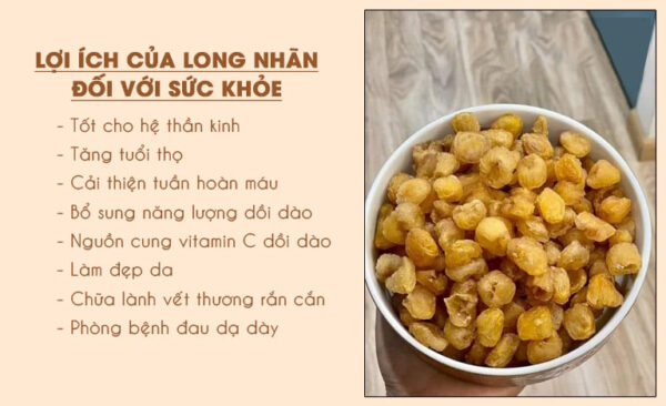 công dụng của long nhãn