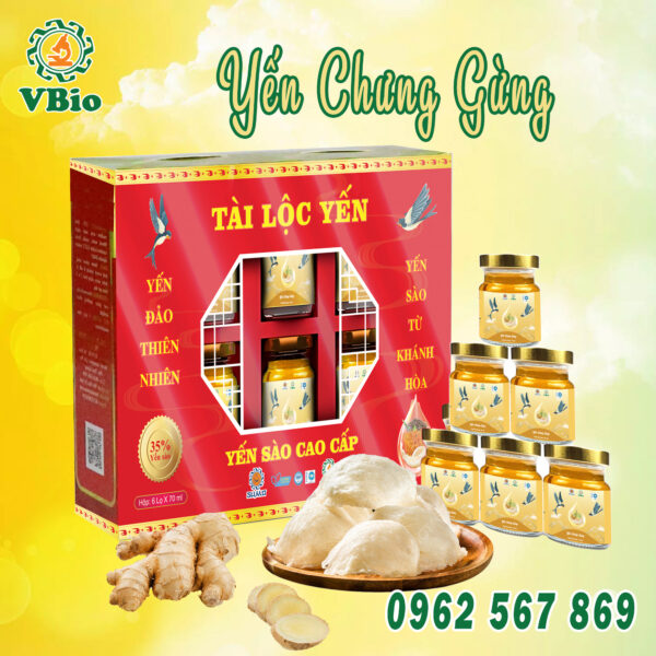 Yến Chưng Gừng VBIO