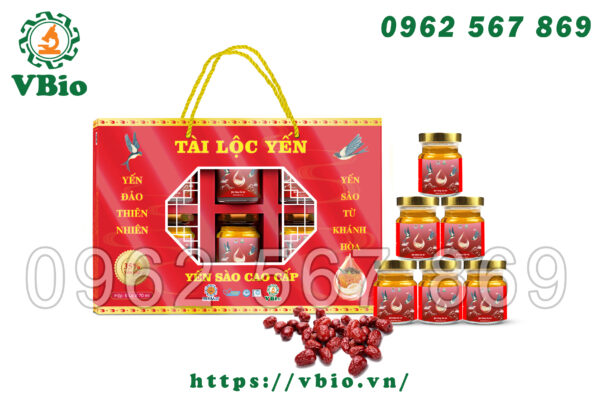 Yến chưng táo đỏ VBIO