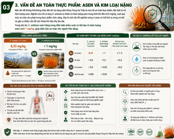 Vấn Đề An Toàn Thực Phẩm: Asen và Kim Loại Nặng